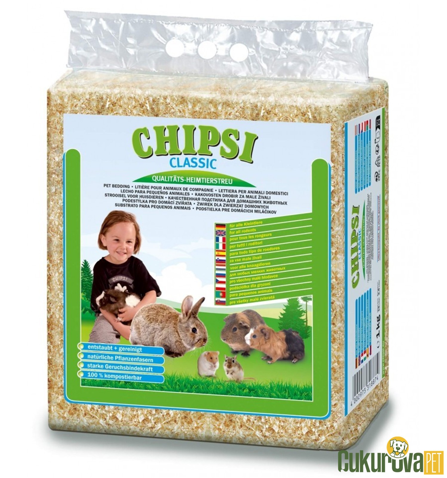 Chipsi Kokusuz Kemi̇rgen Talaşı 15 L