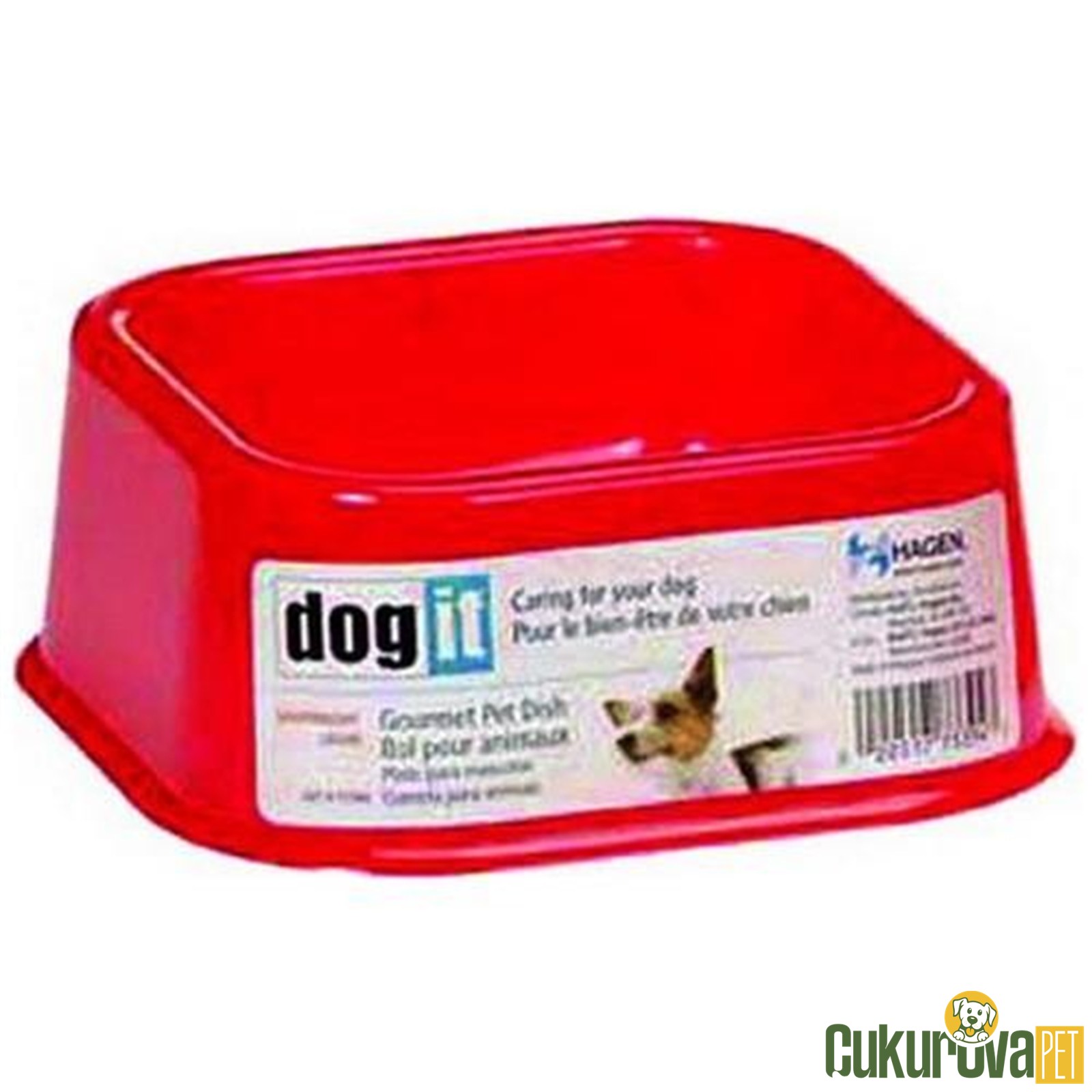 Dogit Kare Köpek Mama Kabi Kırmızı - 250 Ml