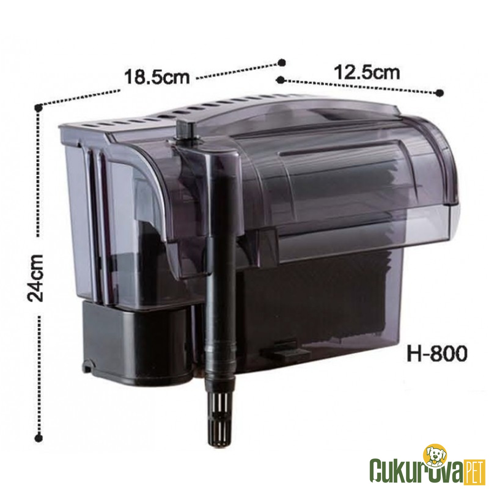 Dophi̇n H800 Akvaryum Askı & Şelale Filtre