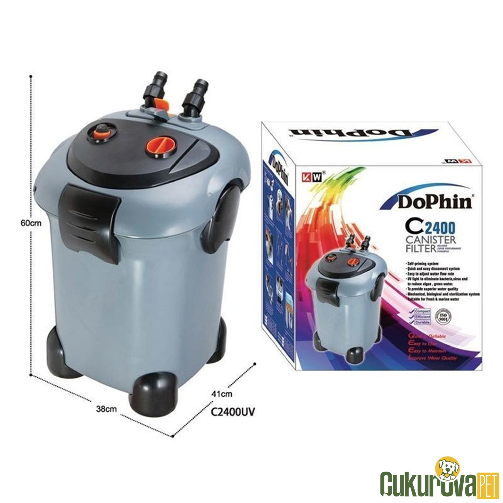 Dophin C2400 Akvaryum Dış Filtre