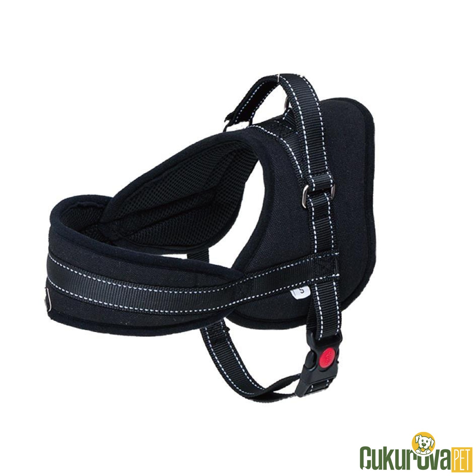 Eastland Çekmeyi̇ Önleyi̇ci̇ Reflektörlü Köpek Göğüs Tasması 2.5 x 60 - 75 Cm