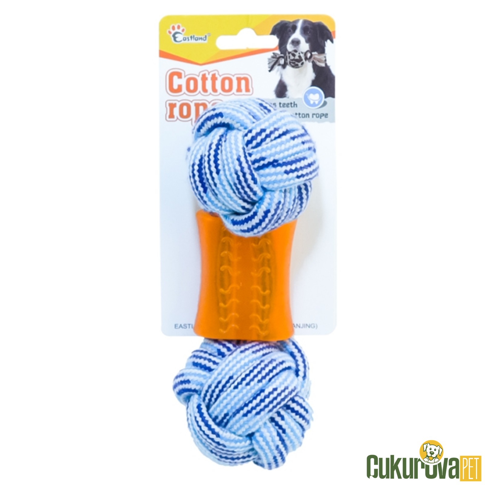 Eastland Köpek Di̇ş İpi̇ Dumbel 6.5 x 30 Cm