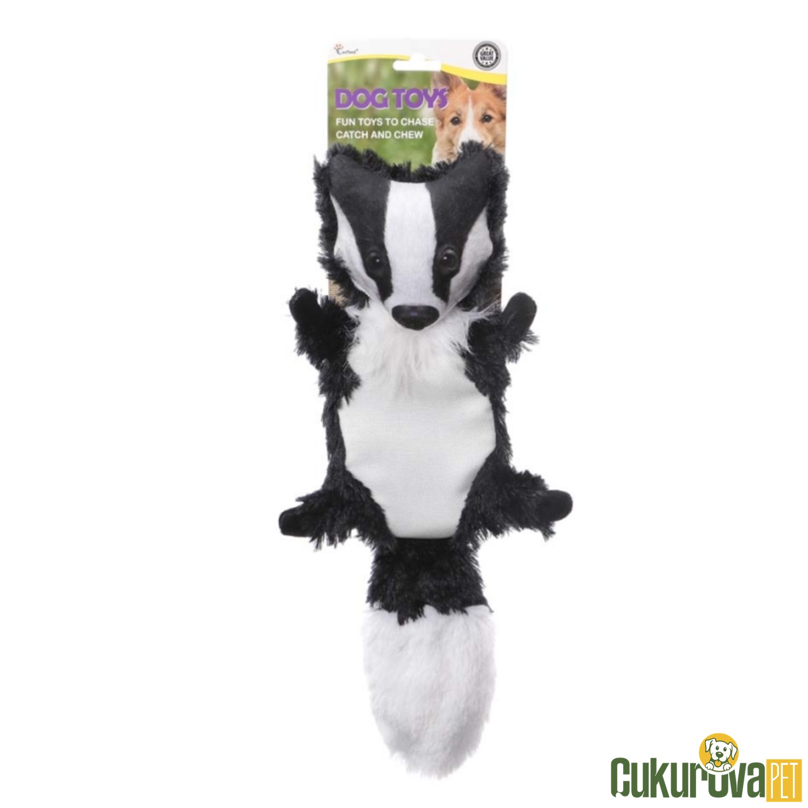 Eastland Öten Porsuk Peluş Köpek Oyuncağı 42 Cm