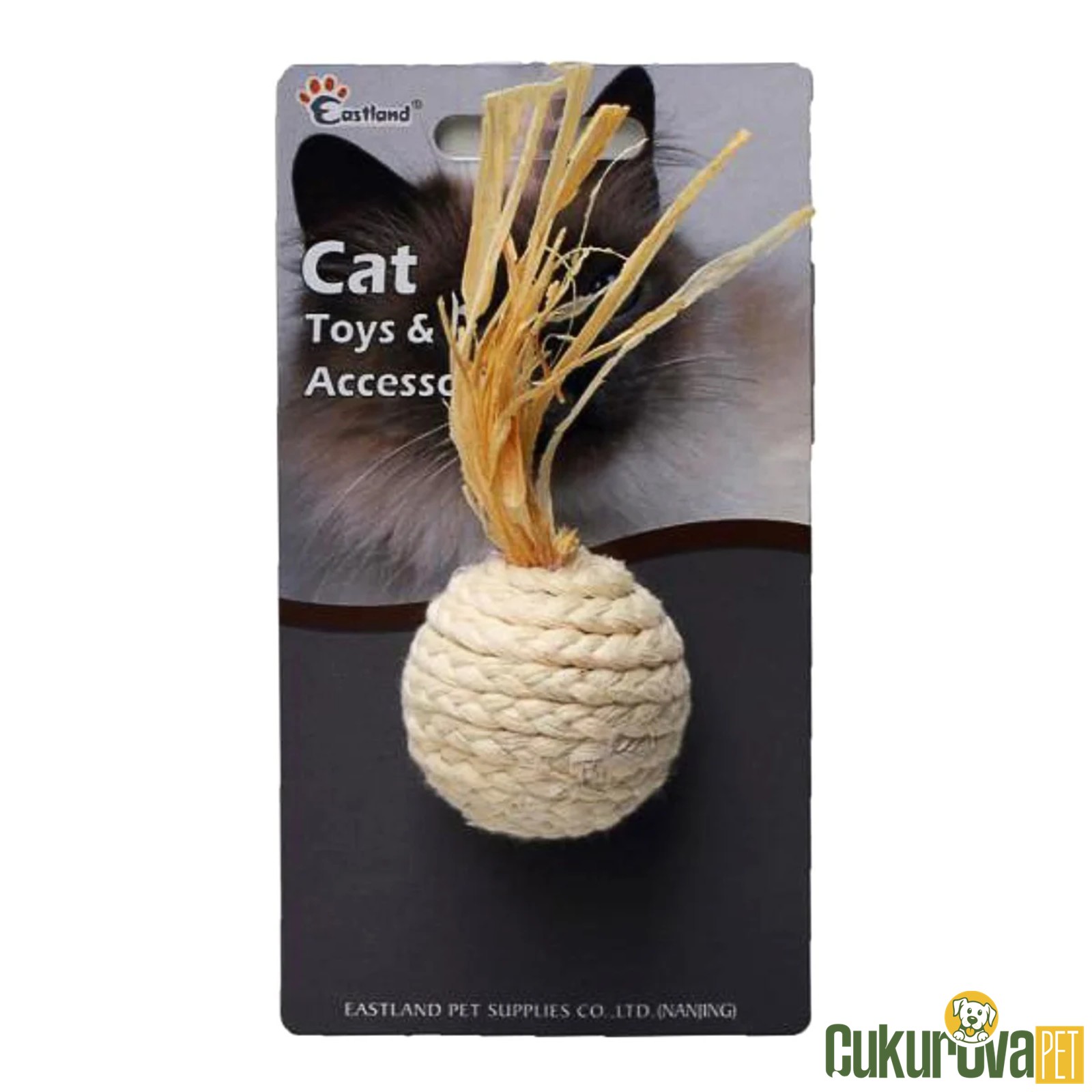 Eastland Düğümlü İp Kedi̇ Oyuncağı 4.5 Cm