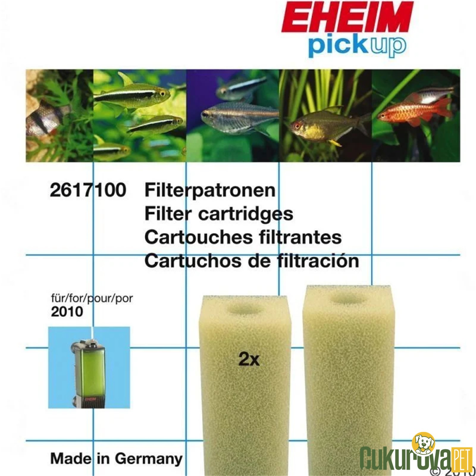 Eheim 2008 Yedek Sünger 2 Adet