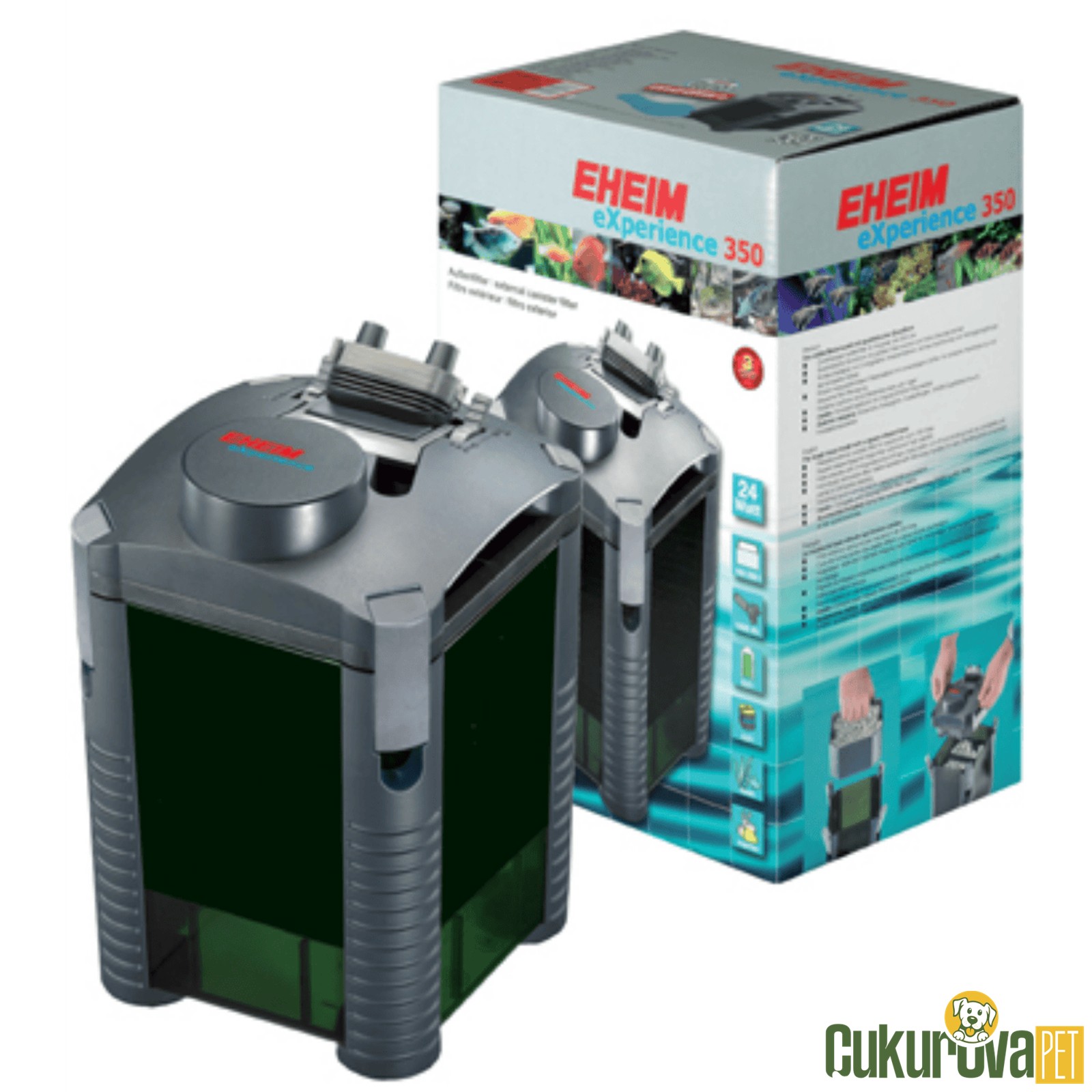 Eheim Experience 350 Dış Fi̇ltre 1050 L / H + Media