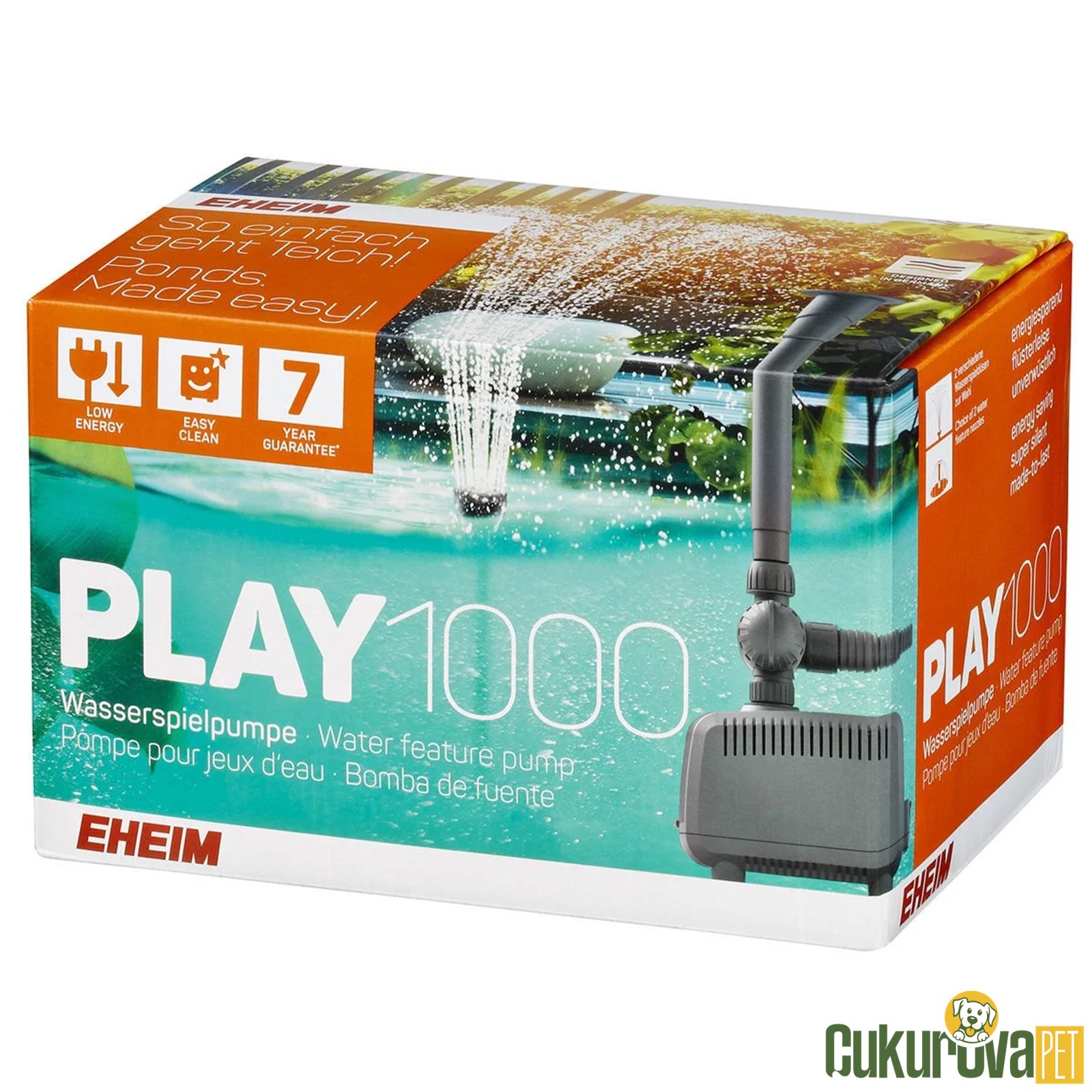 Eheim Pond Play 1000 1.2 M 870 L / H 9 W