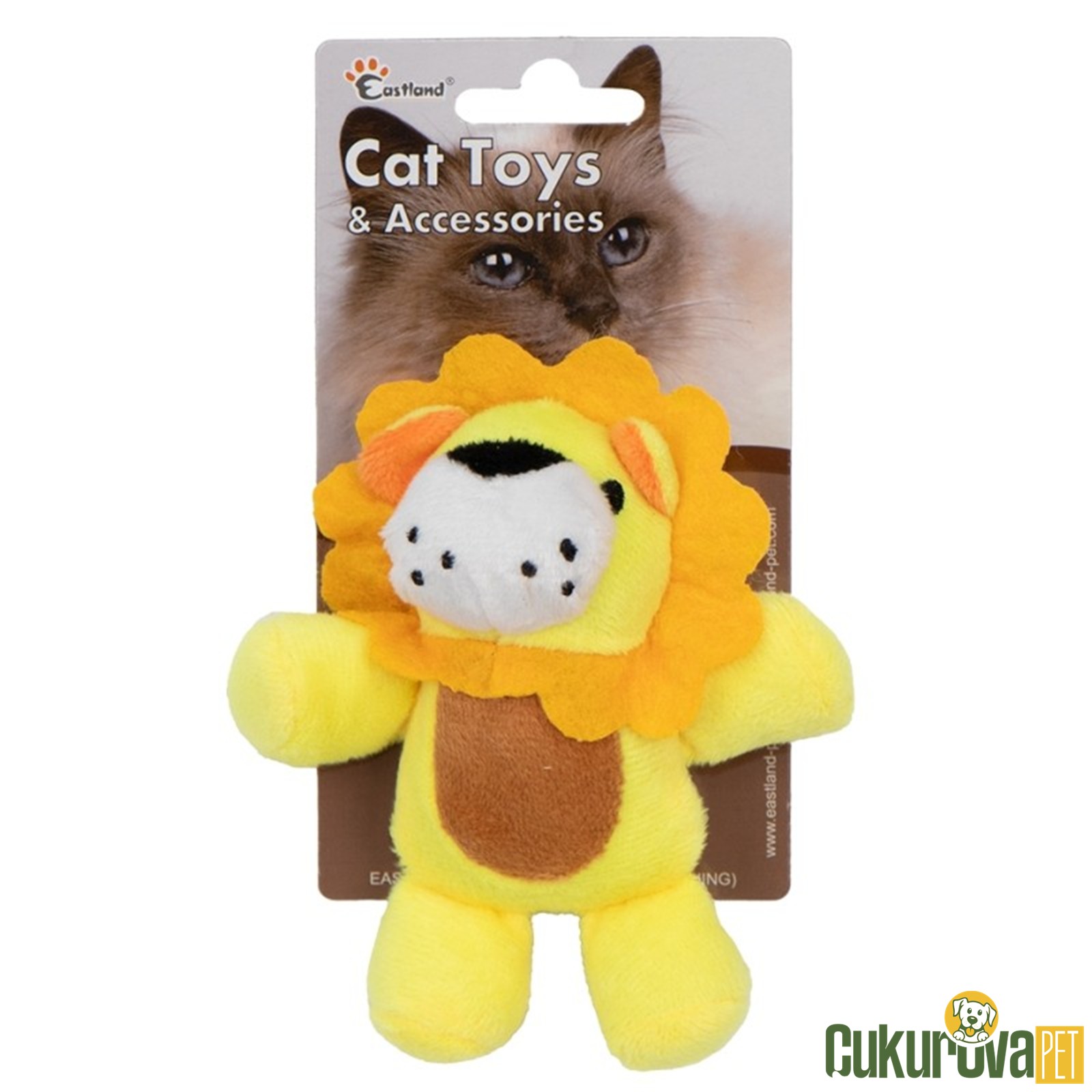 Eastland Kedi̇ Otlu Peluş Aslan 12 Cm