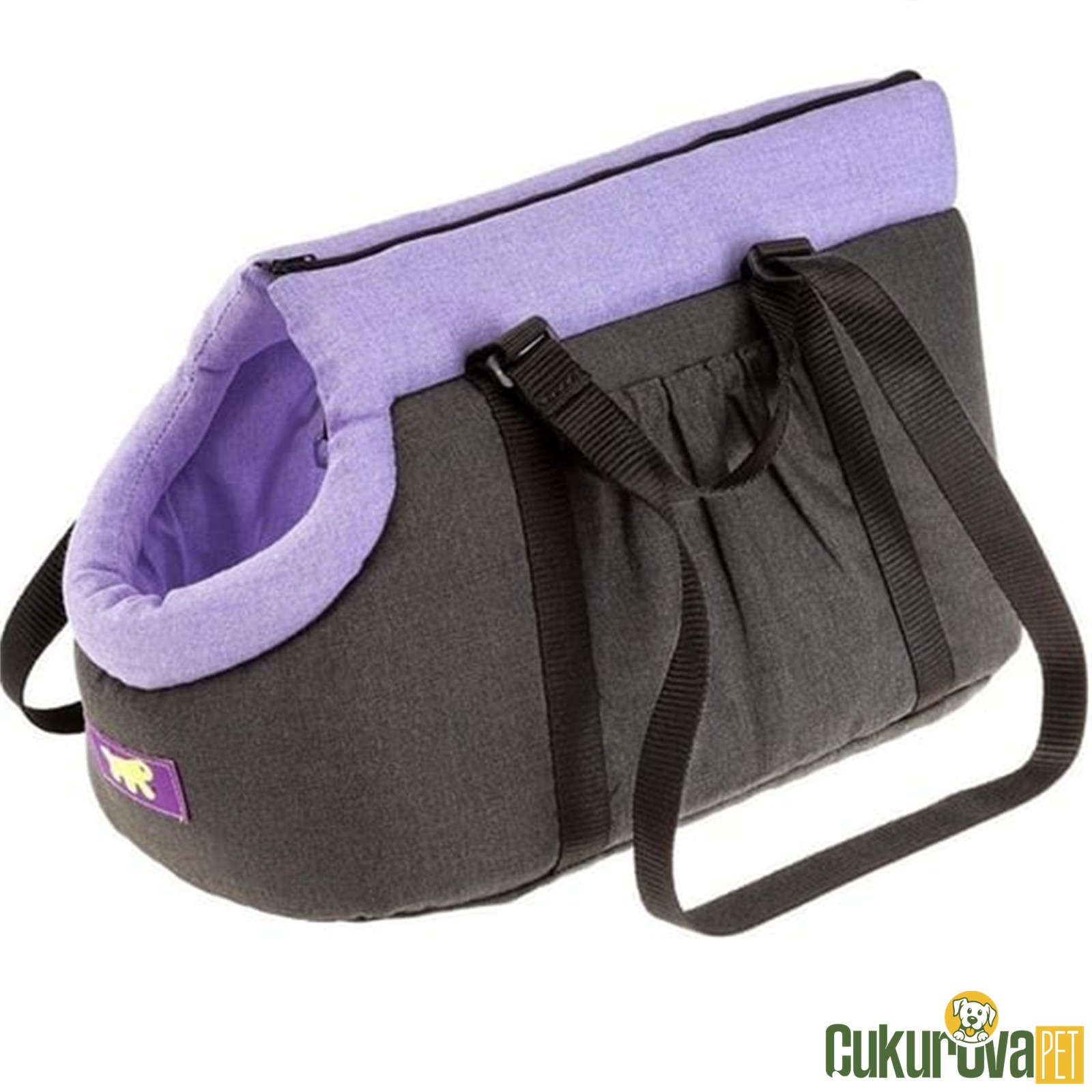 Ferplast Kedi̇ & Köpek Borsello 60 Taşıma Çantası Li̇la 48 x 26 x 26 Cm