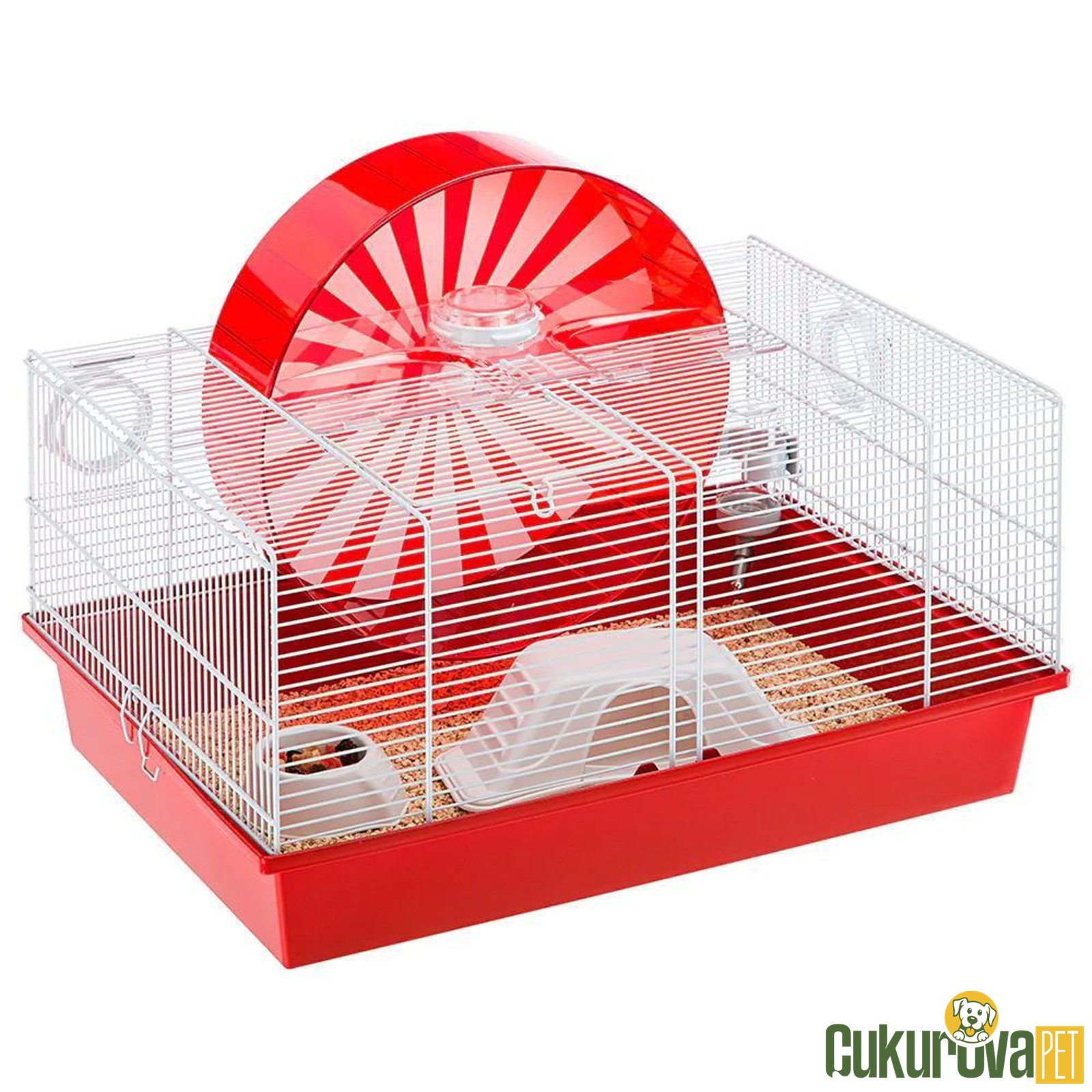 Ferplast Coney Island Hamster Kafesi Beyaz - 50 x 35 x 25 Cm