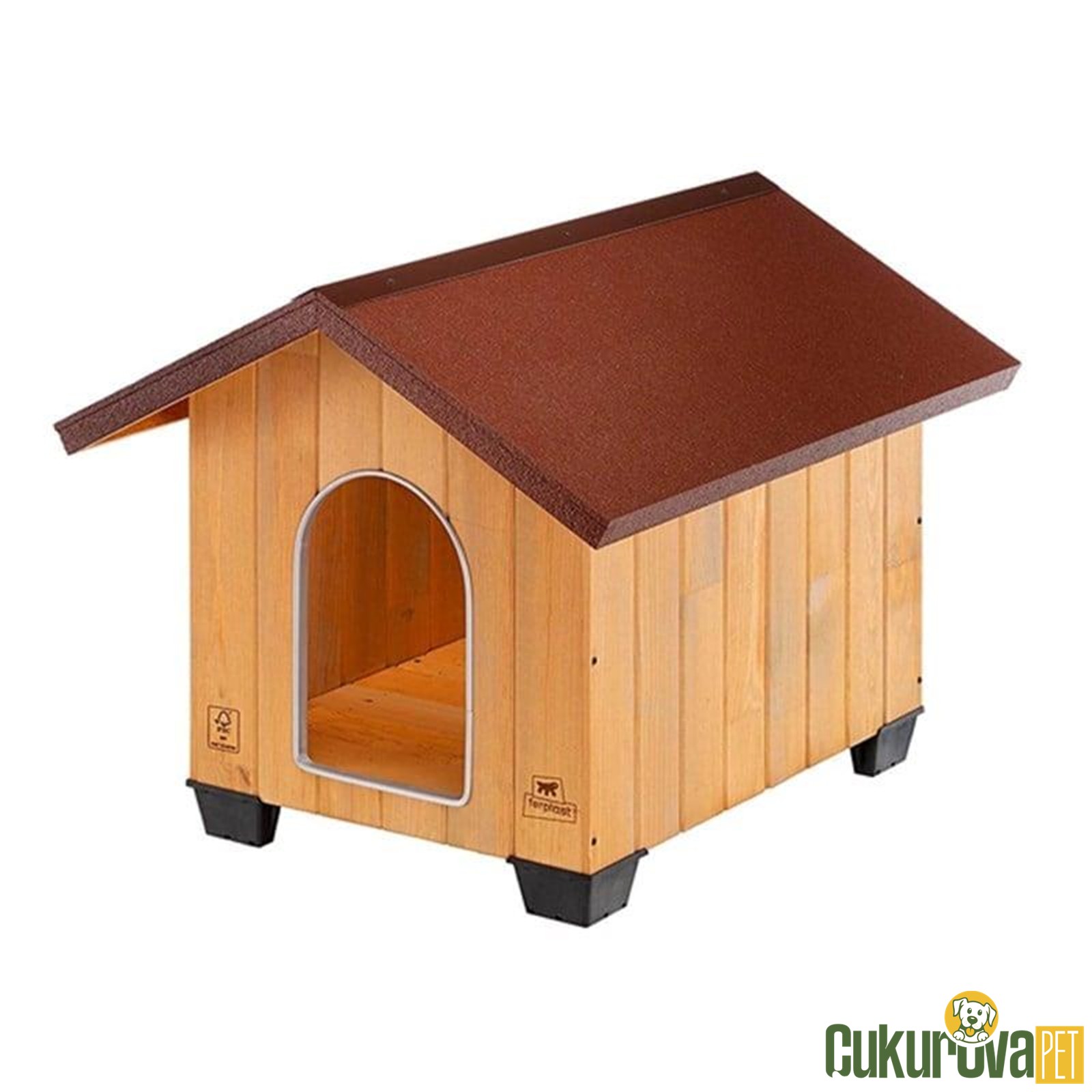 Ferplast Domus Cani̇le Köpek Kulübesi̇ - 61 x 73.5 x 55 Cm