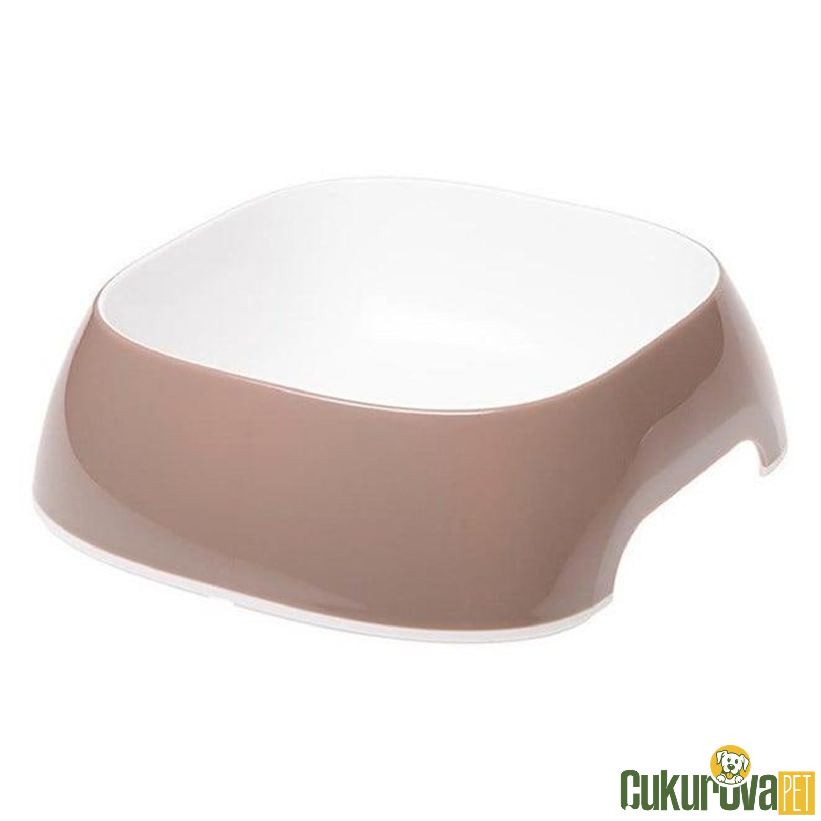 Ferplast Glam Açık Kahve Mama Ve Su Kabı - 1.2 L