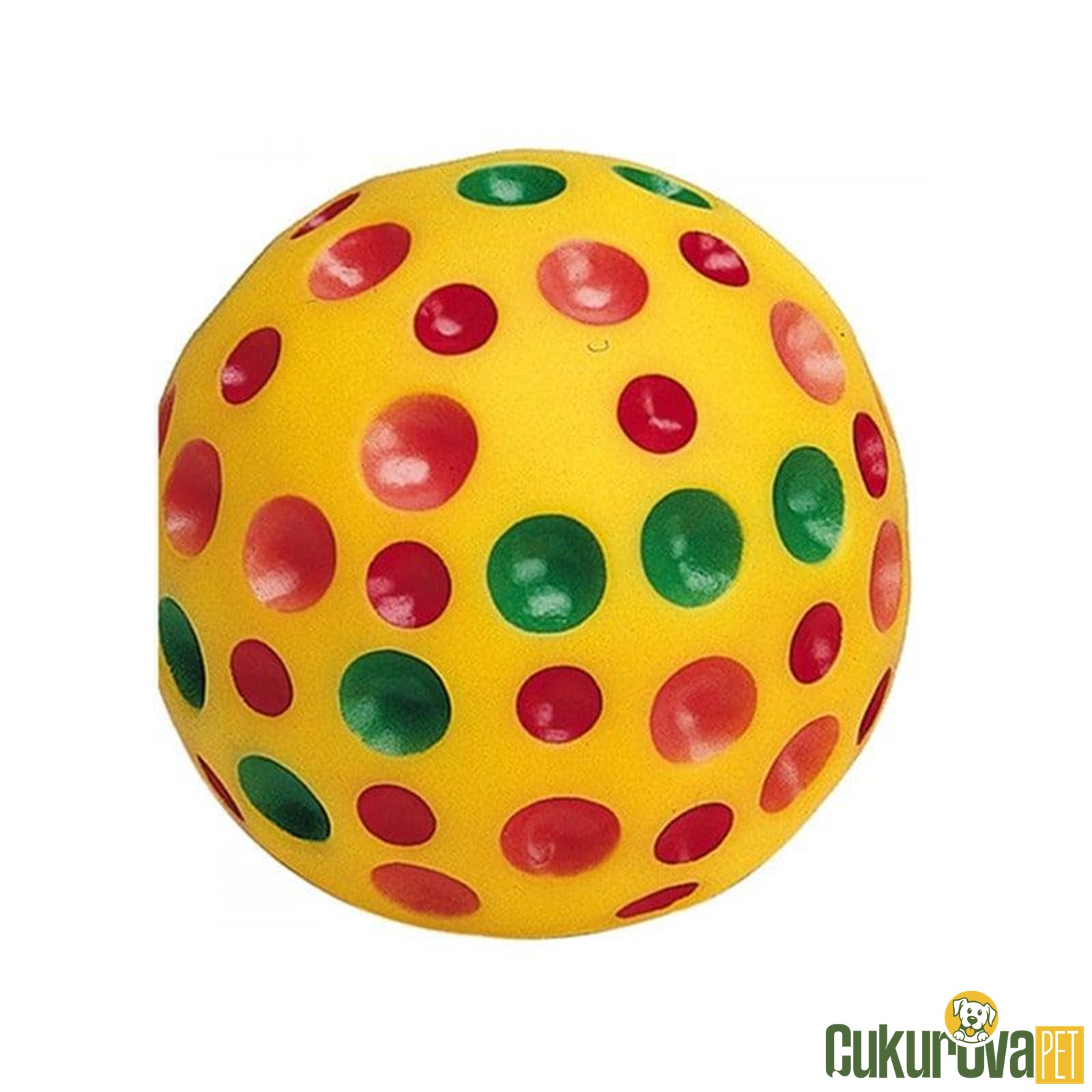 Ferplast Vi̇ni̇l Cheese Köpek Top Oyuncak