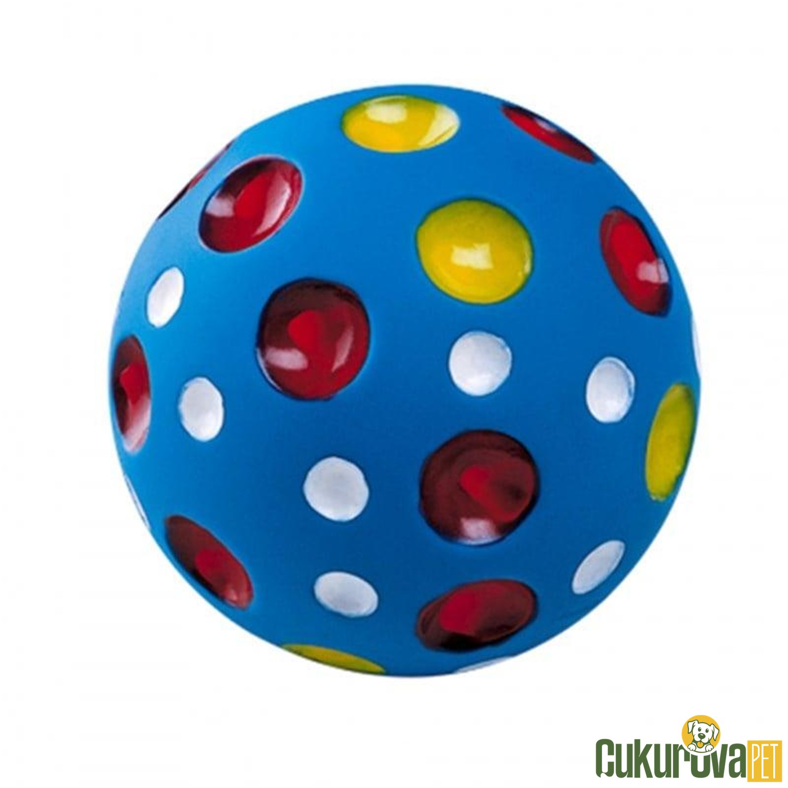 Ferplast Vinil Deli̇kli̇ Top Köpek Oyuncağı