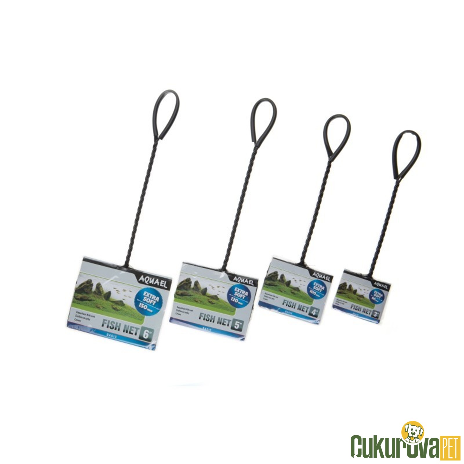 Aquael Fish Net 6 Akvaryum Kepçesi 15 x 12.5 Cm