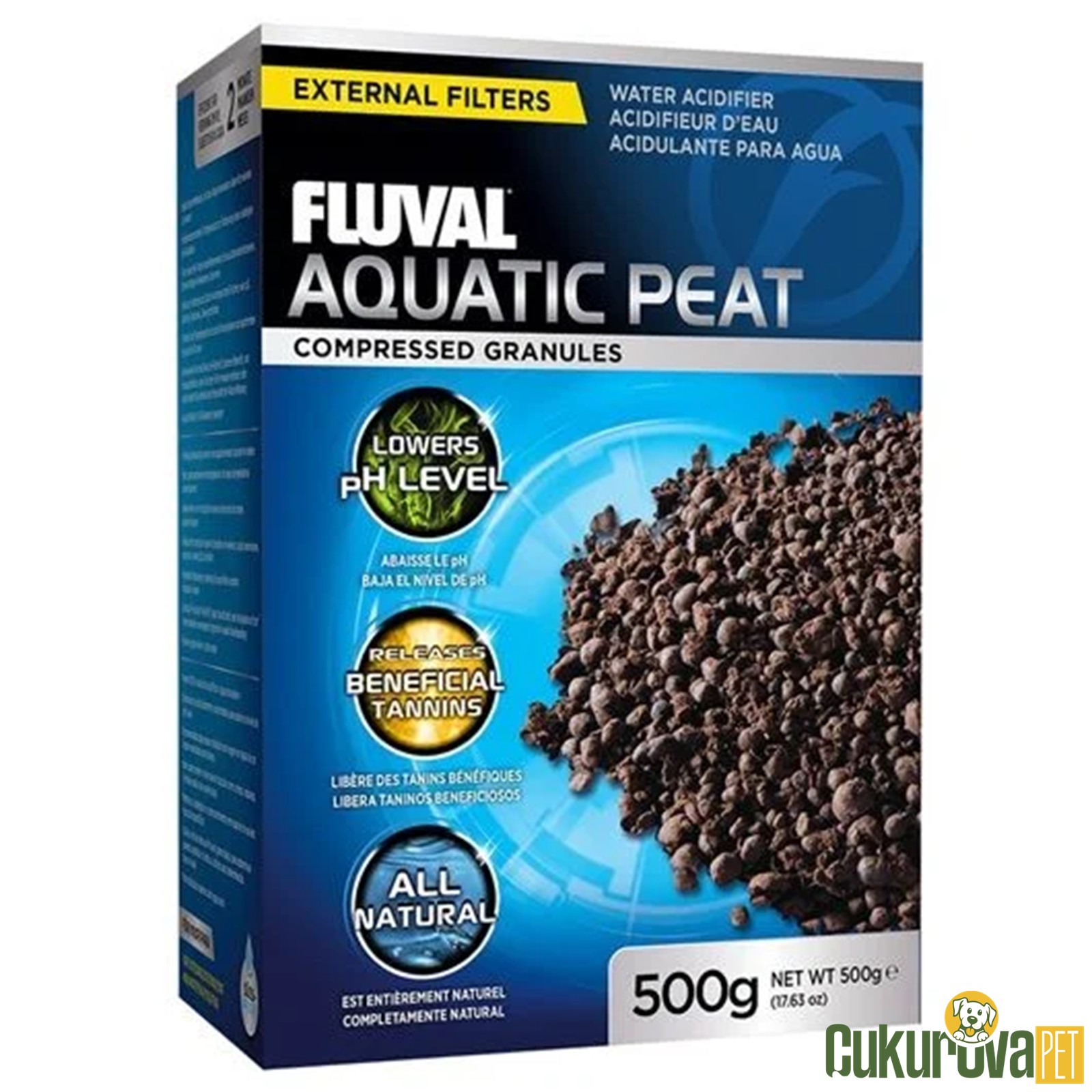 Fluval Aquatic Peat - Torf 500 Gr