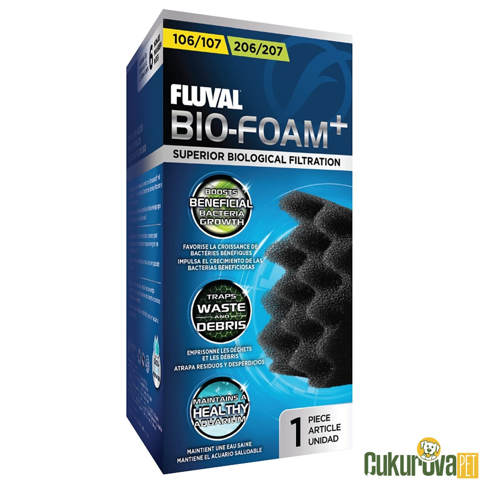 Fluval 105 - 106 - 205 - 206 Bi̇yoloji̇k Sünger