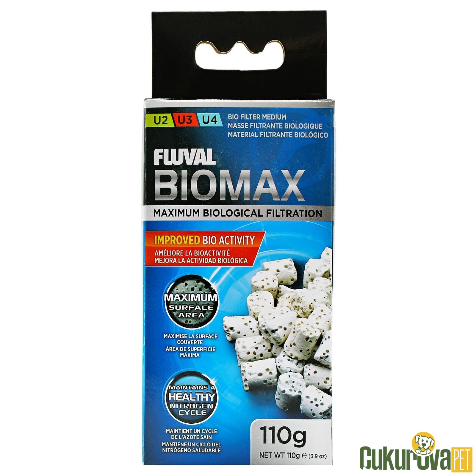 Fluval U Ve C Fi̇ltreler İçi̇n Bi̇o - Max 170 Gr