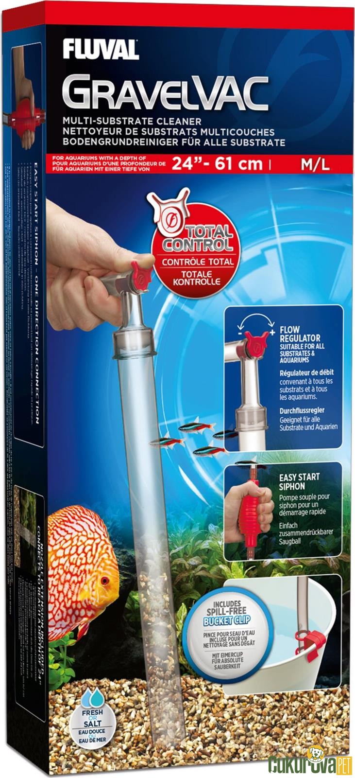 Fluval Gravelvac Temi̇zleyi̇ci̇ M - L