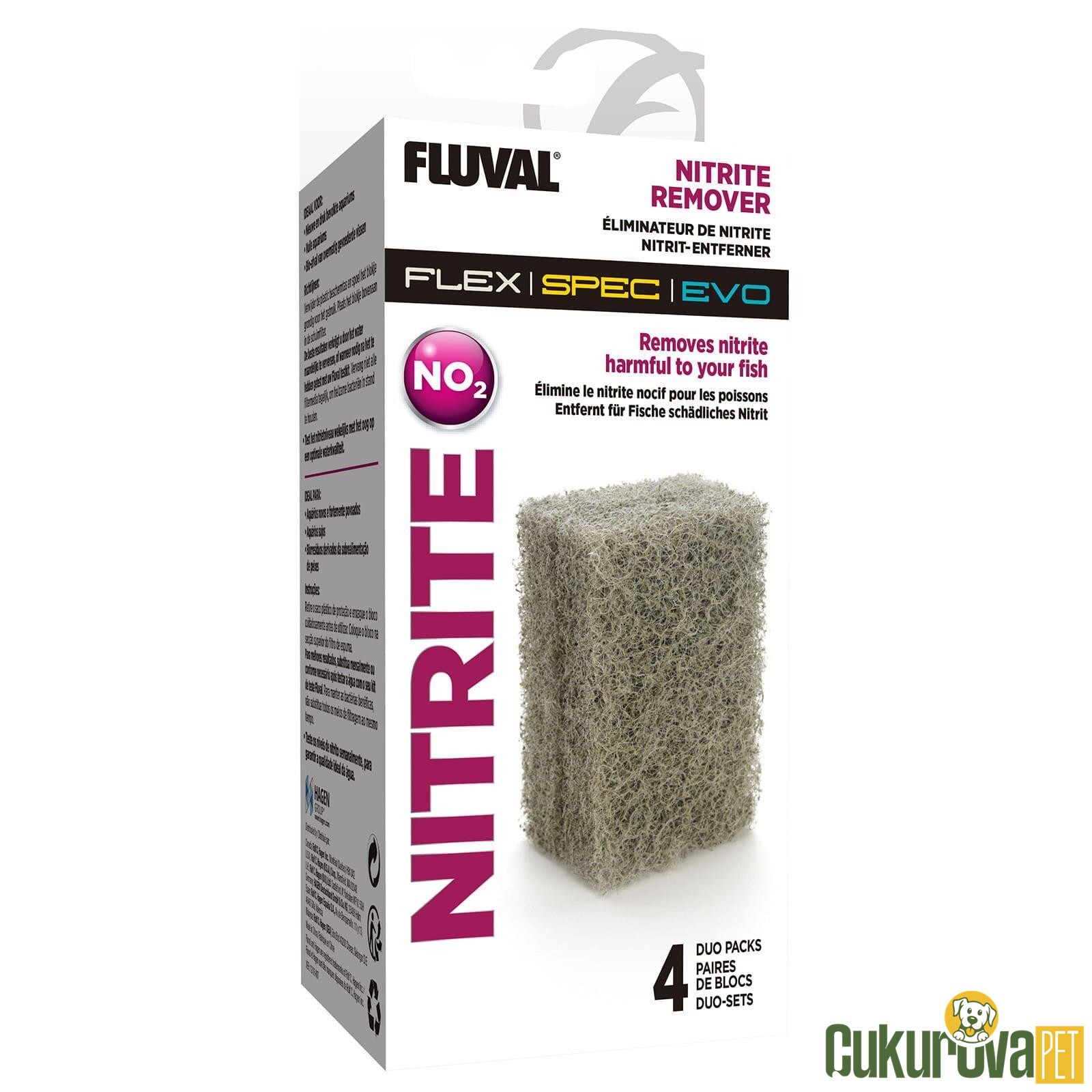 Fluval Nitrit Gi̇deri̇ci̇ Flex Akvaryum İçi̇n 4'lü