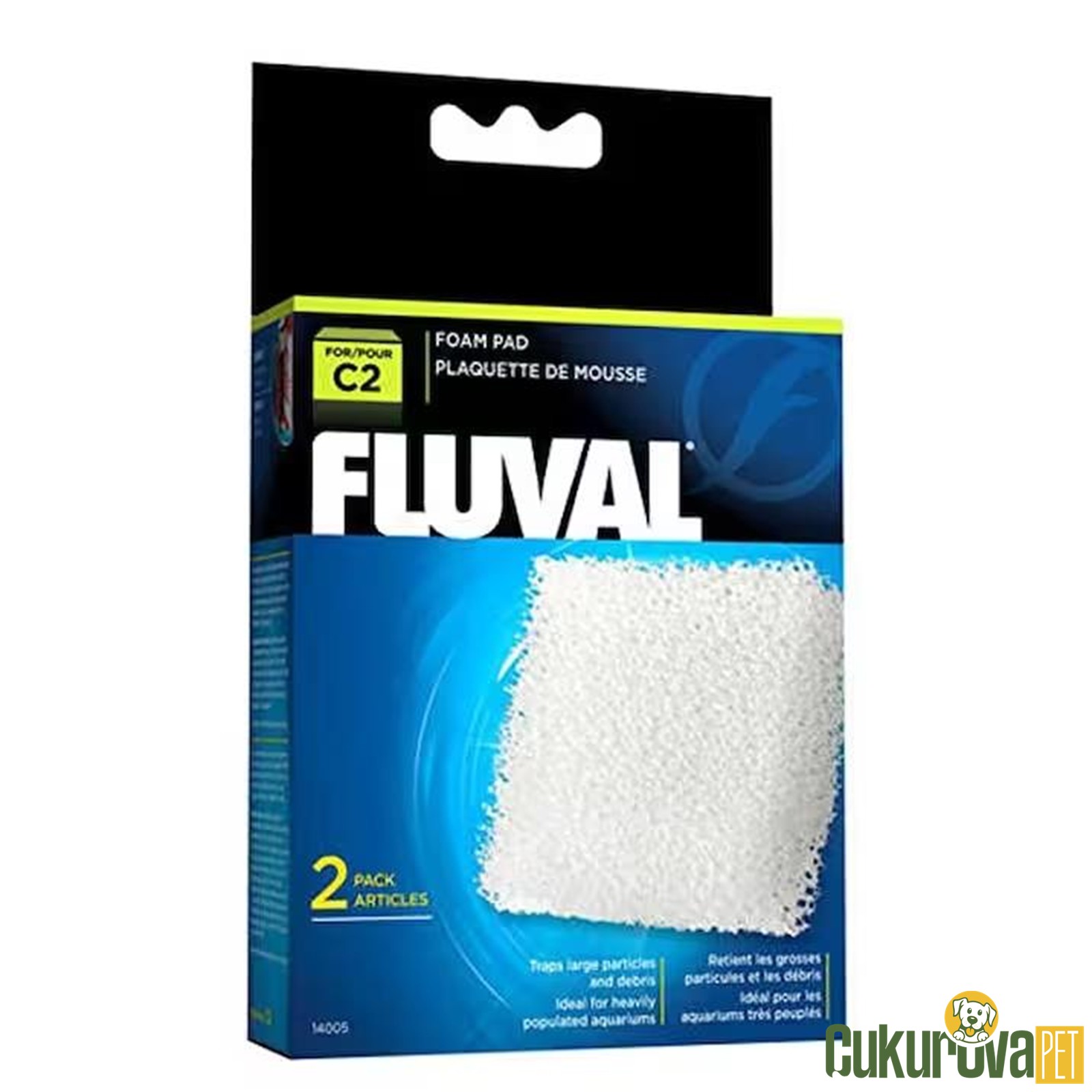 Fluval C2 Fi̇ltre Süngeri̇ 2'li̇