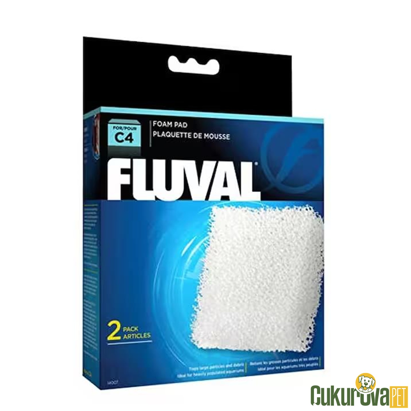 Fluval C4 Fi̇ltre Süngeri̇ 2'li̇
