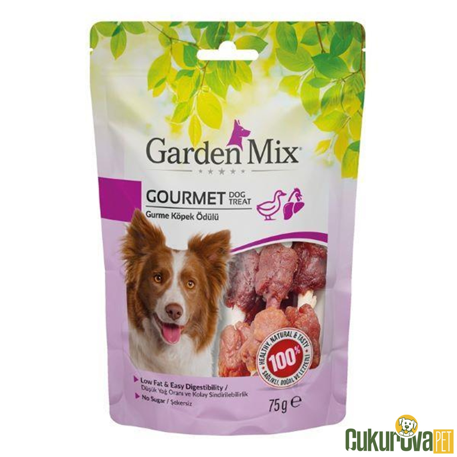 Gardenmix Gurme Ördekli̇ Ve Tavuklu Köpek Ödül Maması 75 Gr
