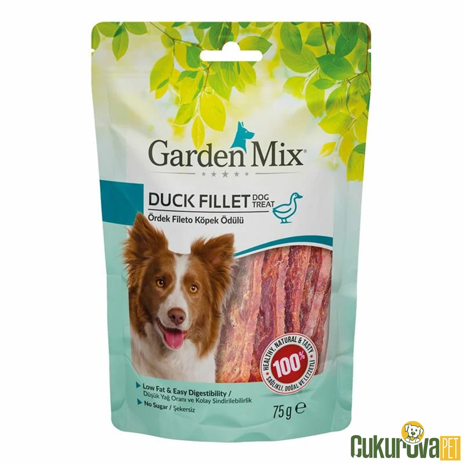 Gardenmix Ördekli̇ Fi̇leto Köpek Ödül Mamasi 75 Gr
