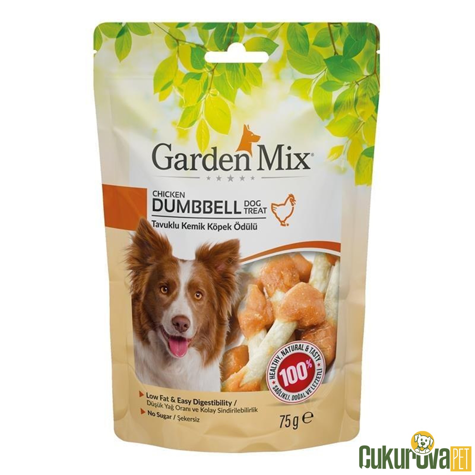 Gardenmix Tavuklu Kemi̇k Köpek Ödül Maması 75 Gr