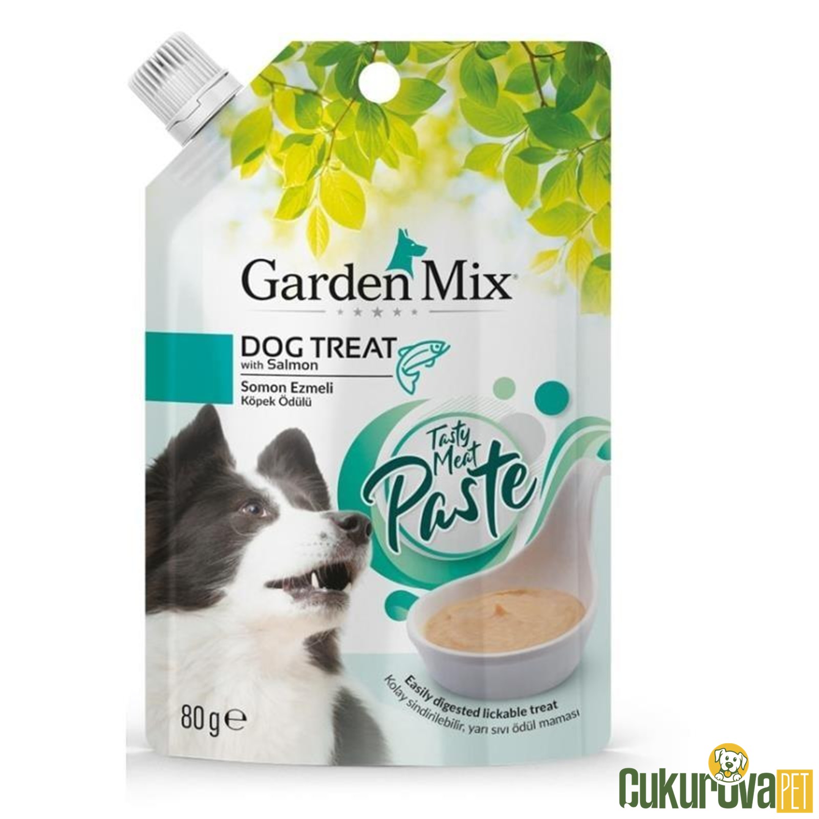 Gardenmix Somonlu Ezme Köpek Yaş Maması 80 Gr