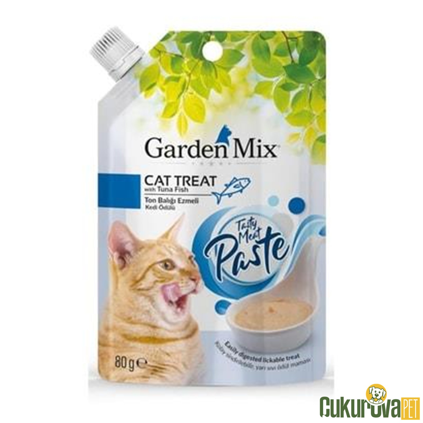 Gardenmix Ton Balıklı Ezme Kedi̇ Ödül Maması 80 Gr
