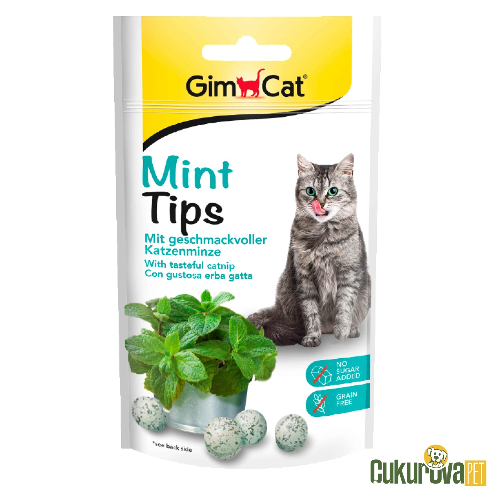 Gimcat Mint Tips Kedi Ödül Maması 40 Gr