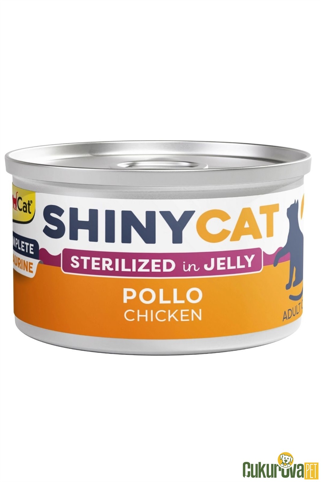 GimCat Shinycat Sterilized In Jelly Tavuklu Kısırlaştırılmış Kedi Yaş Maması 70 Gr