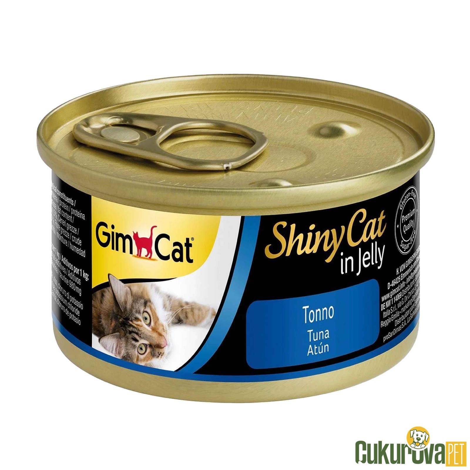 Gimcat ShinyCat Ton Balıklı Kedi̇ Konservesi̇ 70 Gr