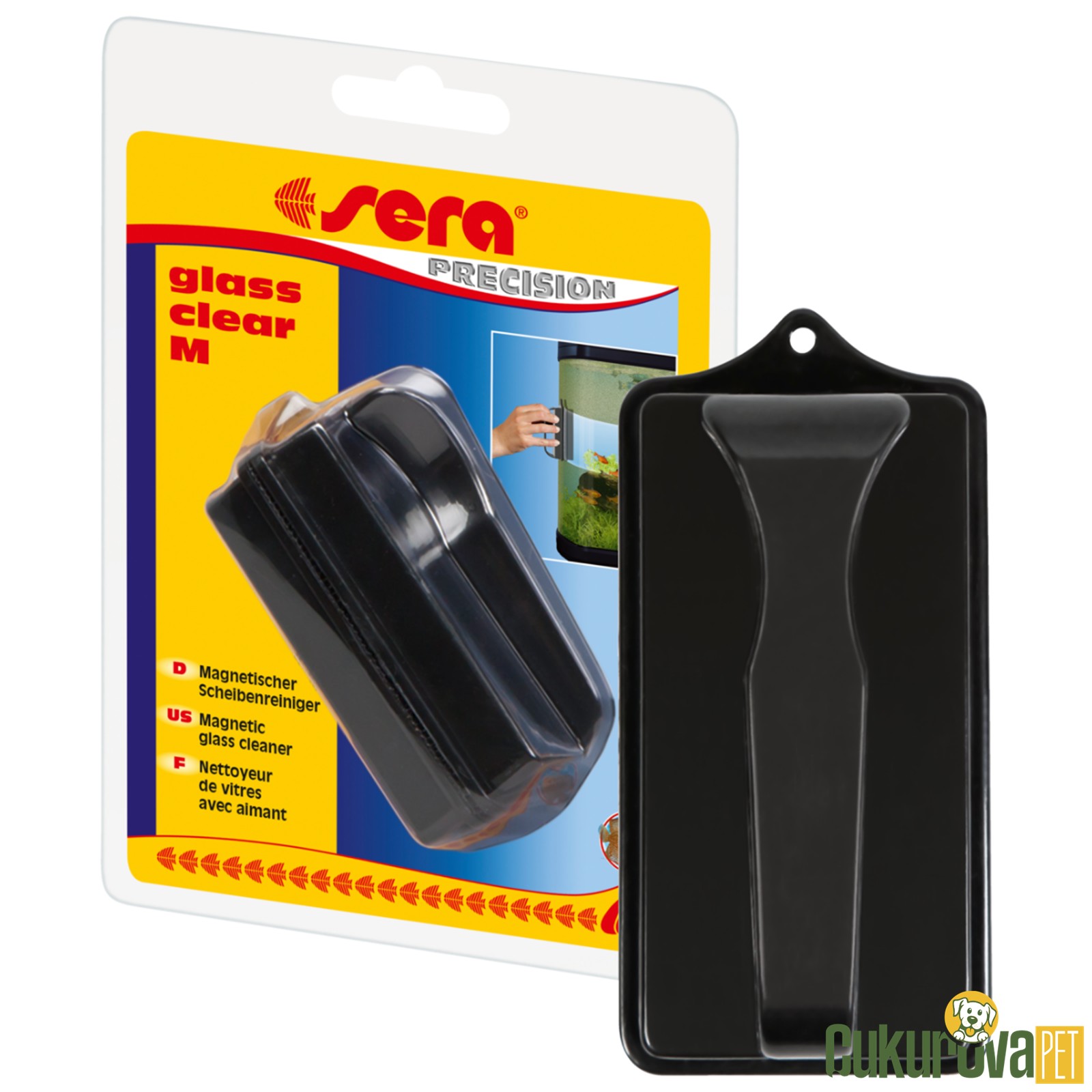 Sera Glass Clear Mıknatıslı Cam Temizleme M