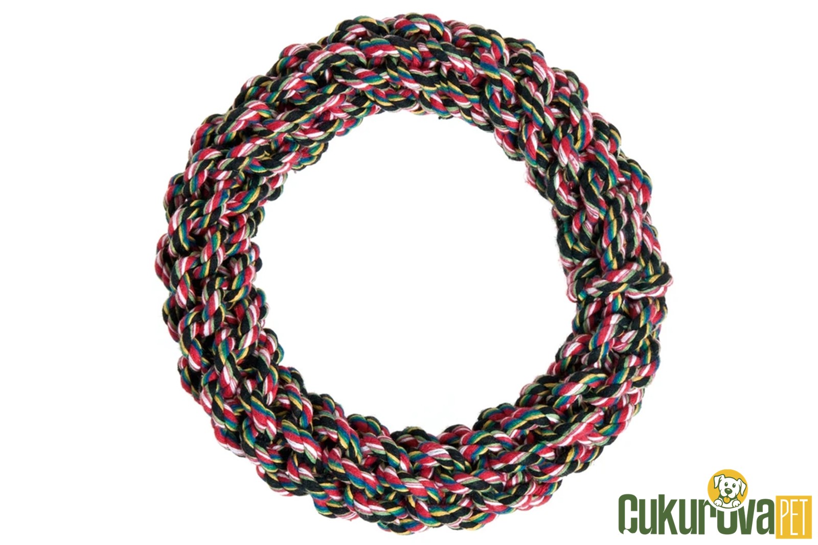 Karlie Halka Şekli̇nde Di̇ş İpi̇ Köpek Oyuncağı 20 Cm