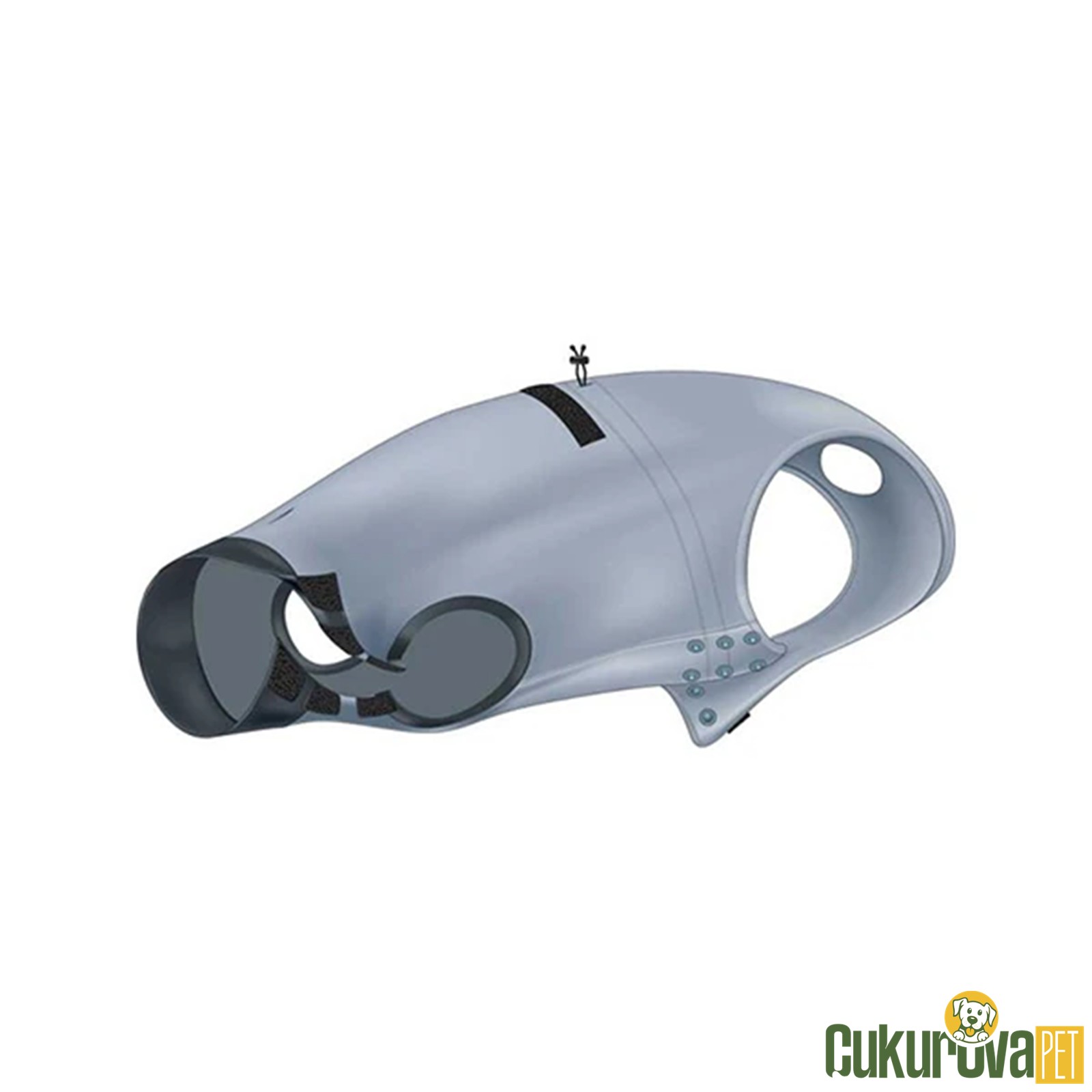 Trixie Köpek Gövde Koruyucu Kıyafet Xs - S - 30 Cm - Gri̇