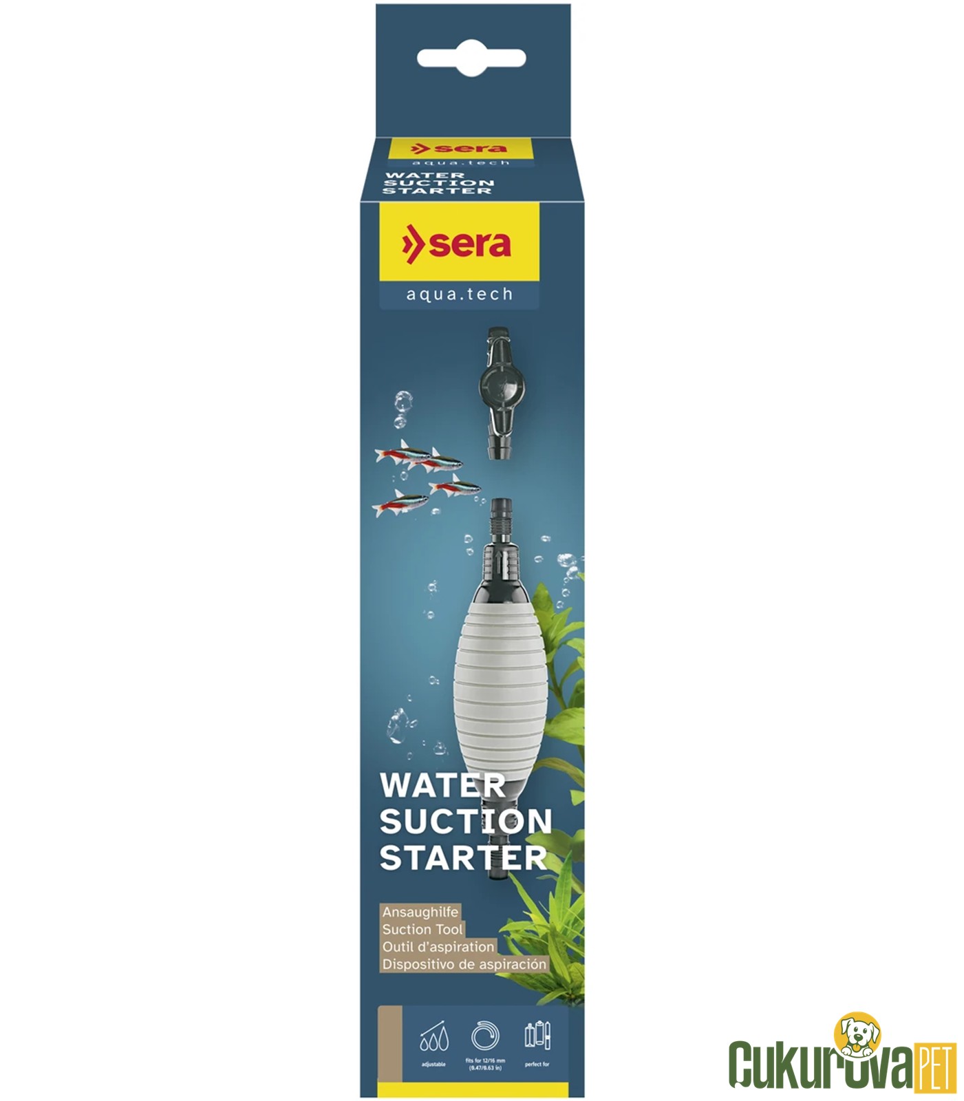 Sera Vanalı Dip Sifonu Pompası 12 / 16 Mm