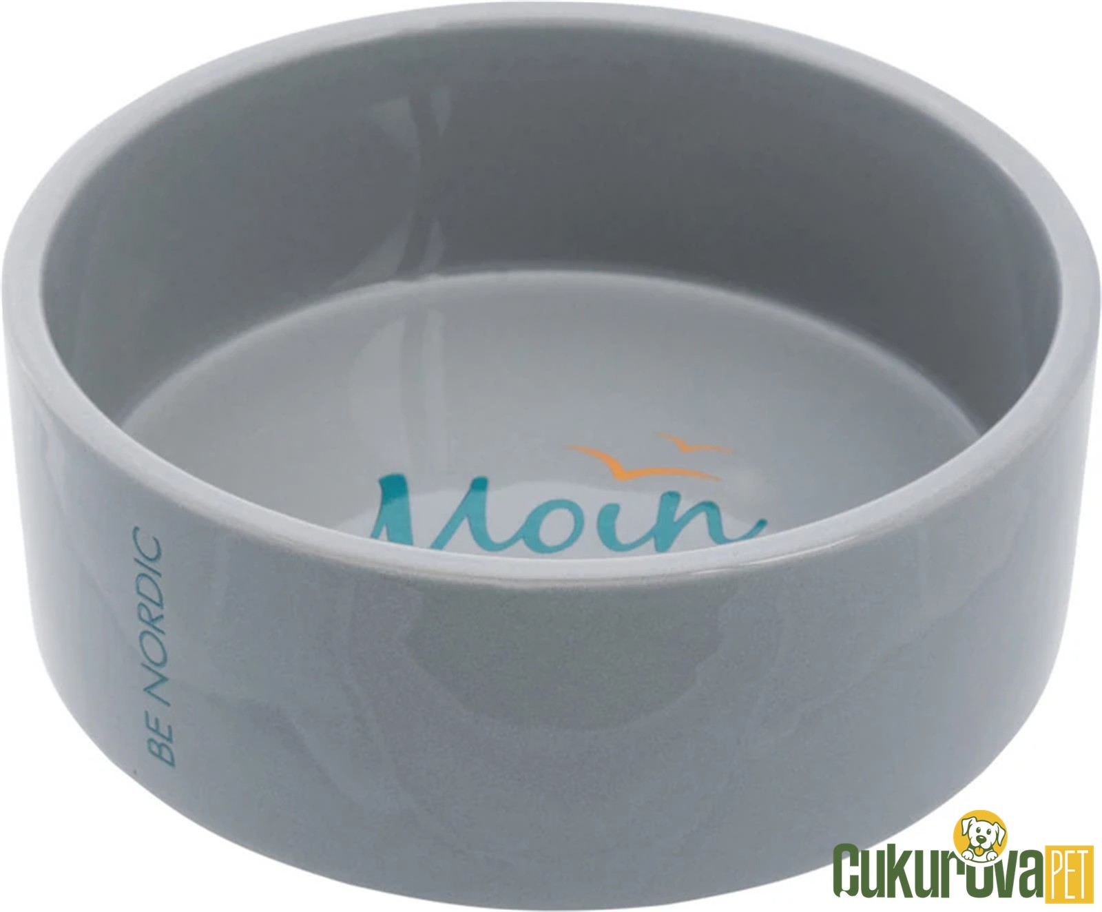 Trixie Köpek Serami̇k Mama Ve Su Kabı 800 Ml 16 Cm Gri̇