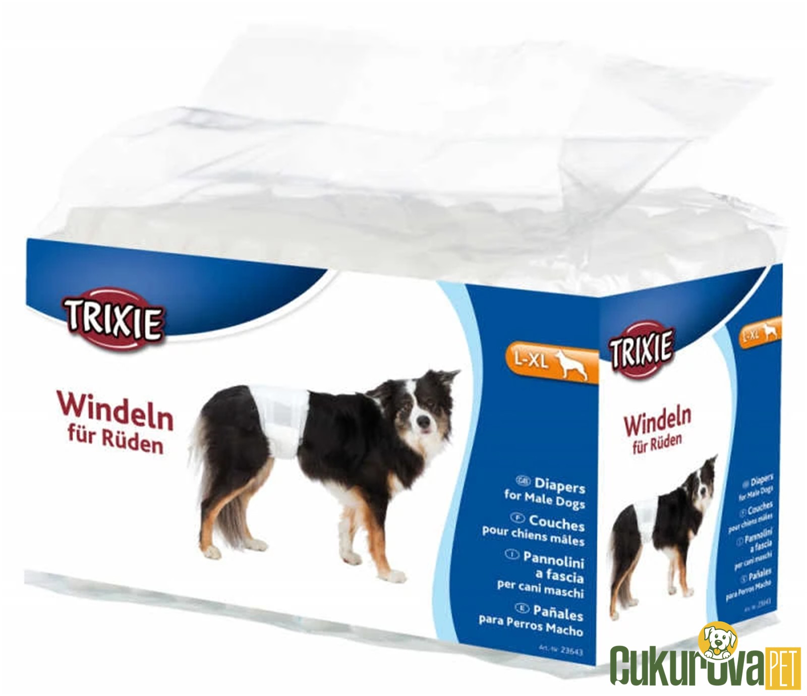 Trixie Köpek Pedi̇ L - Xl 60 - 80 Cm 12'li̇