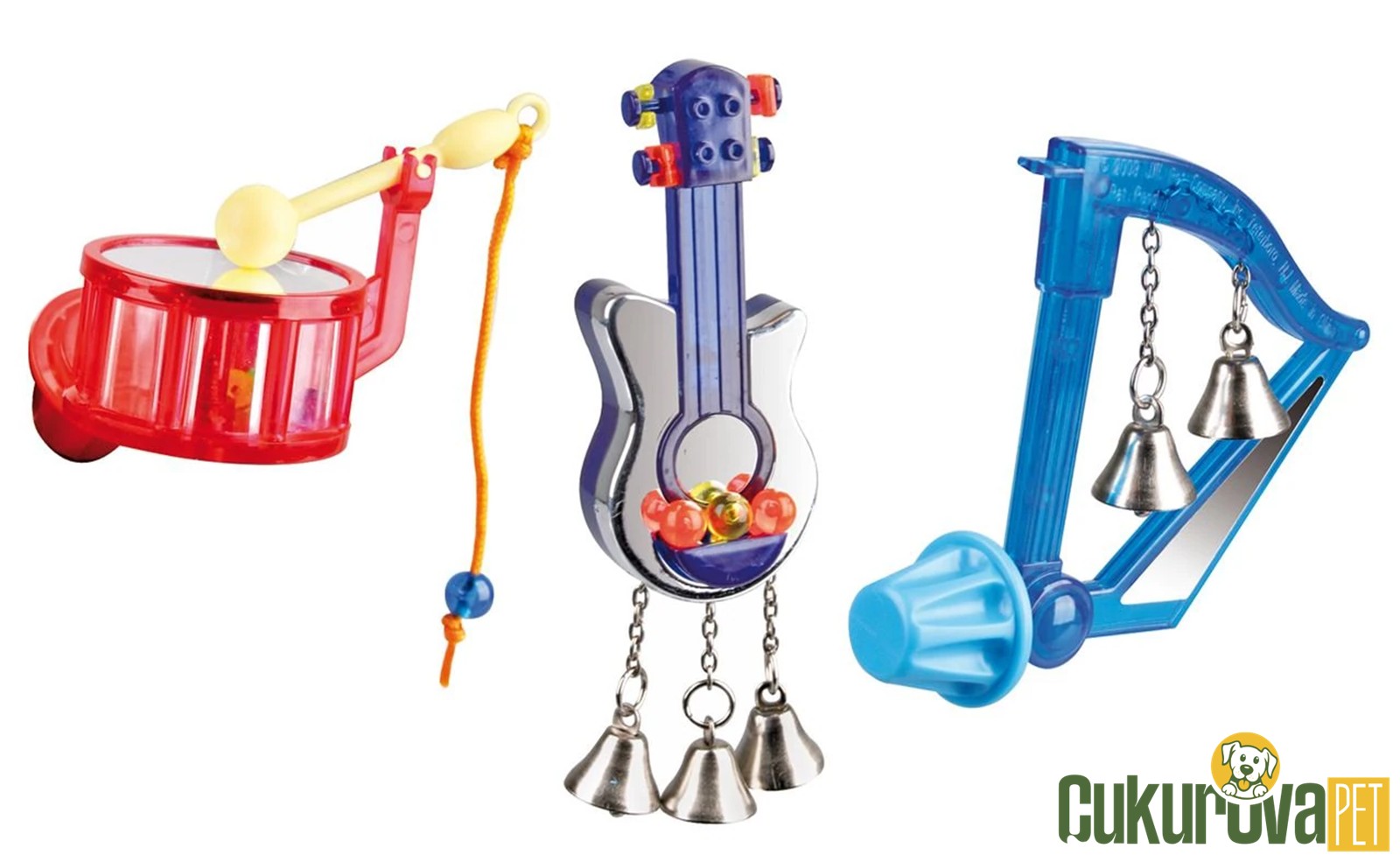 Karlie Kuş Müzik Oyuncağı Karışık Çeşitli - 8 Cm