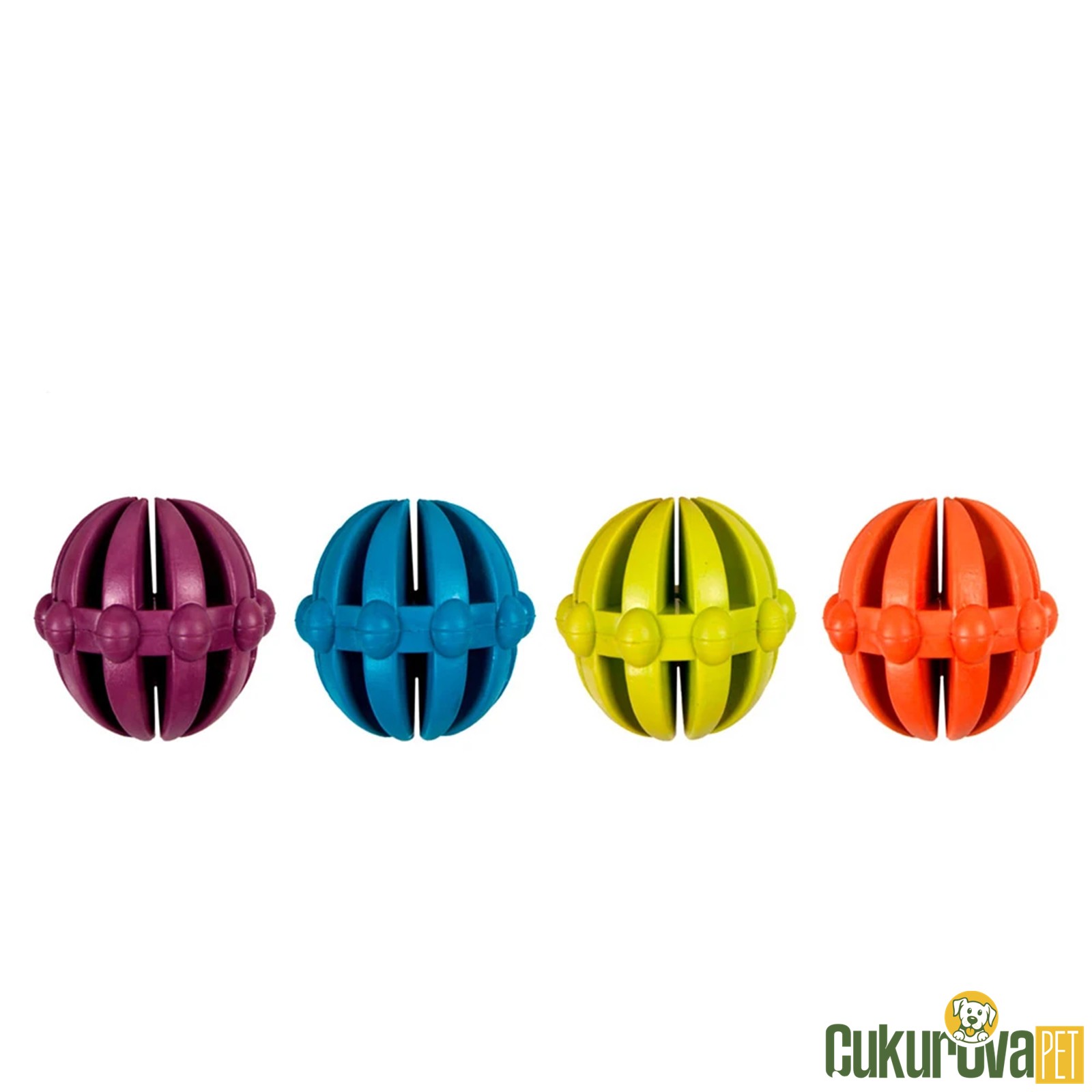 Karlie Köpek Oyuncaği Dayanıklı Plastik Top 7 Cm