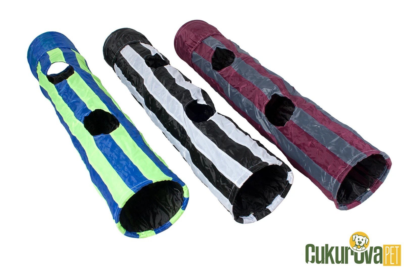 Karlie Kedi Tüneli Karışık Renkli 136 x 25 Cm