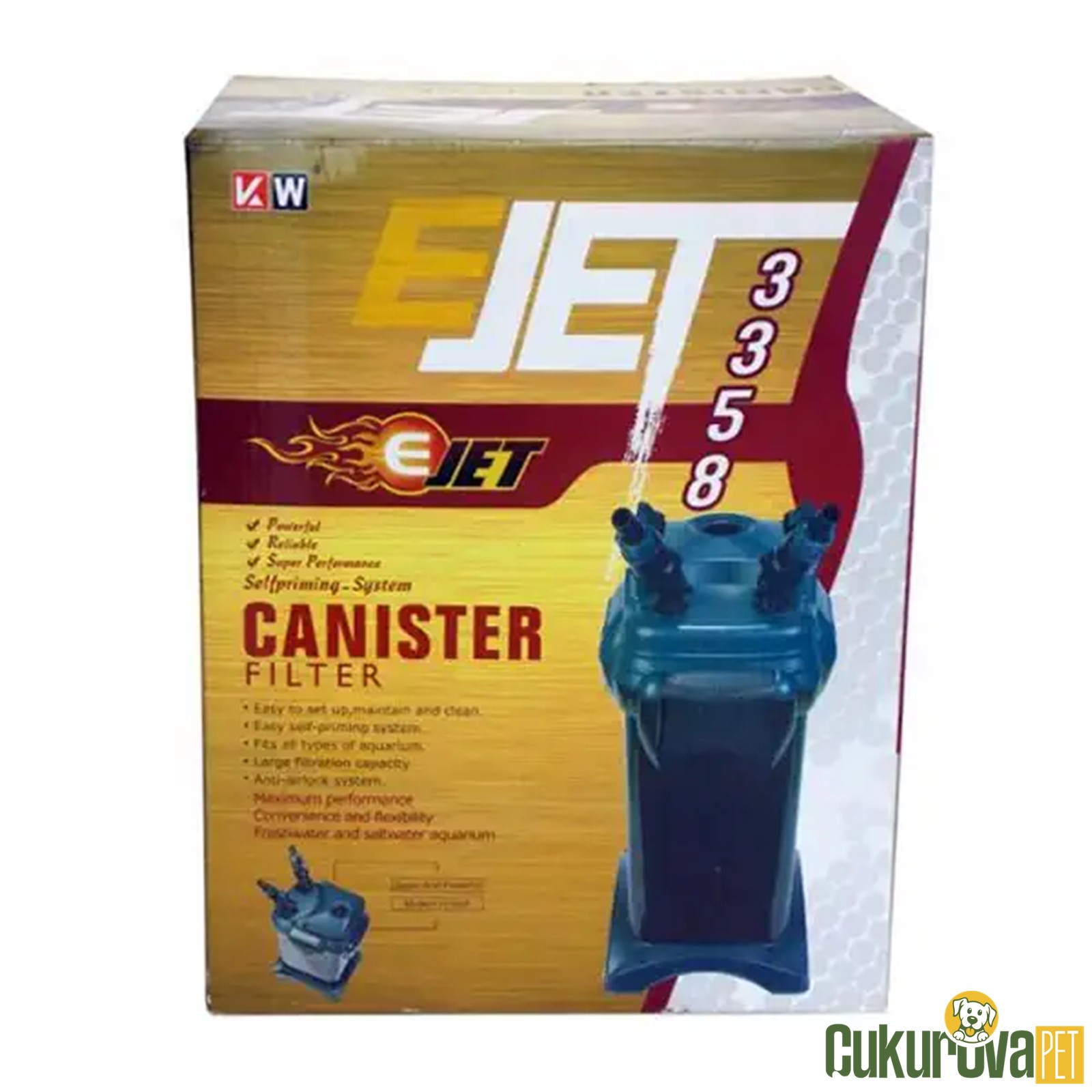 E-Jet 3358 Dış Filtre 750 L / H