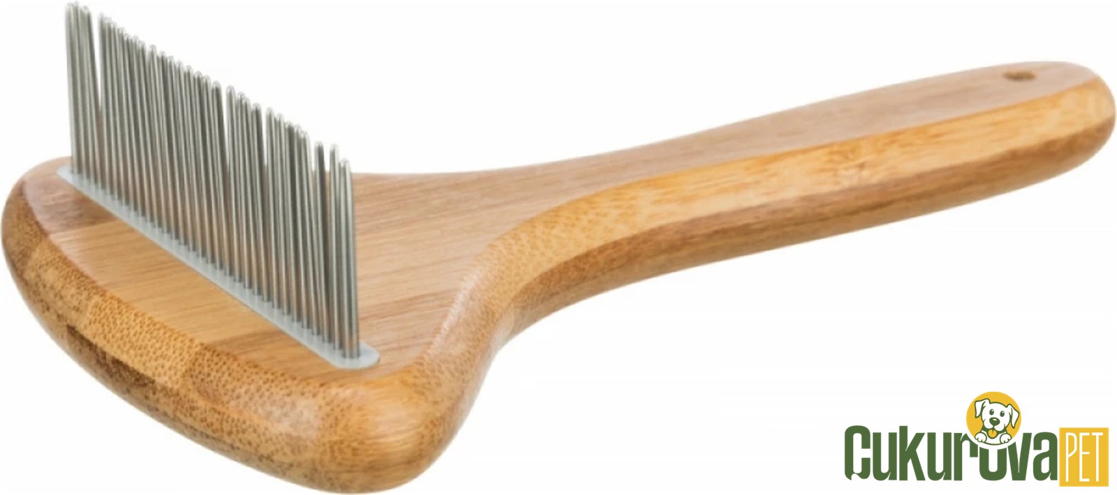 Trixie Kisa - Kıvırcık Tüy Kıtık Açıcı Metal Tarak 10 x 17 Cm