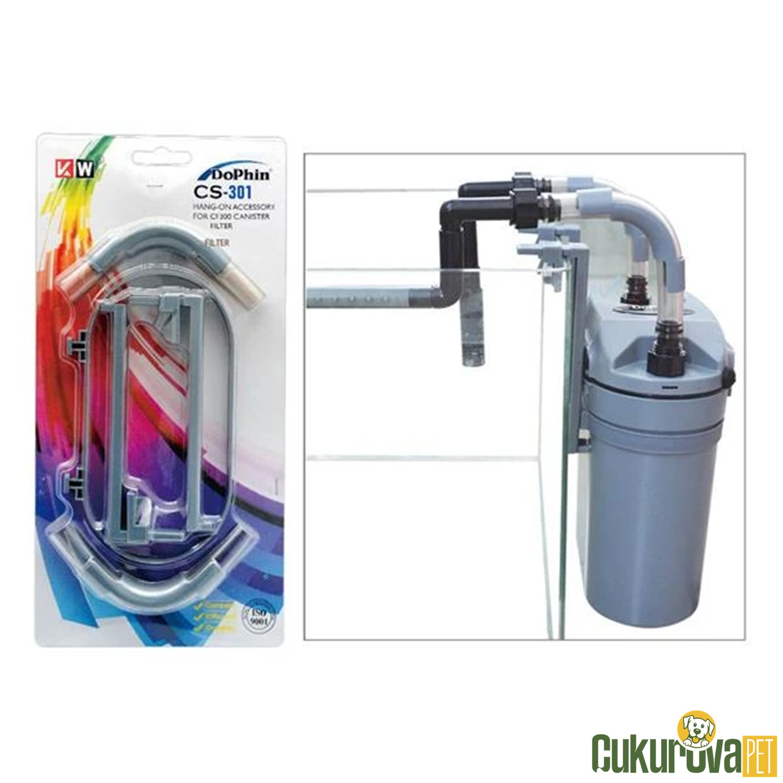 Dophin Cf - 300 Mini Dış Fi̇ltre Askı Aparatı