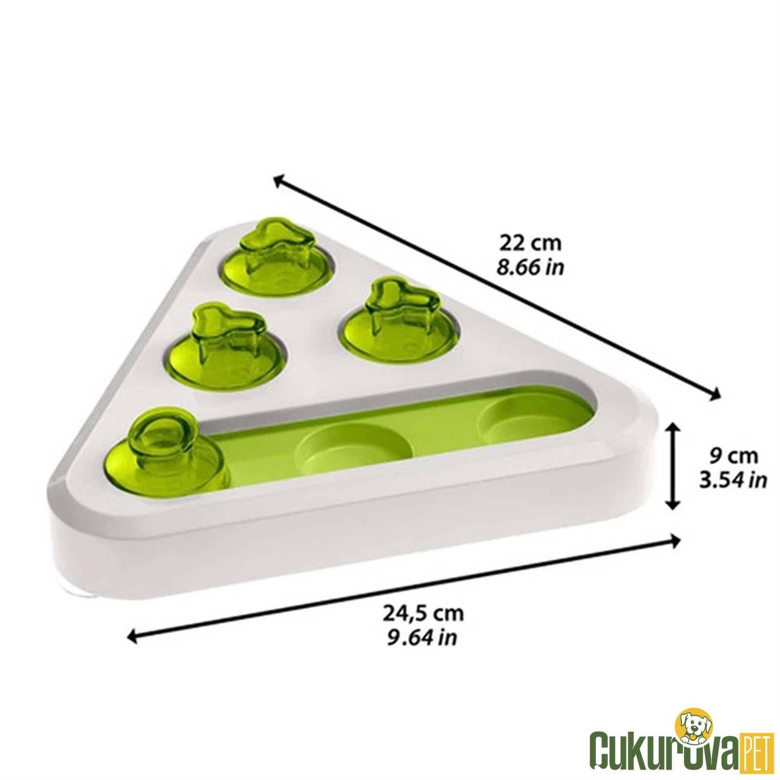 Ferplast Trea Kedi̇ & Köpek Eği̇ti̇m Oyuncağı 24.5 x 22 x 6 Cm