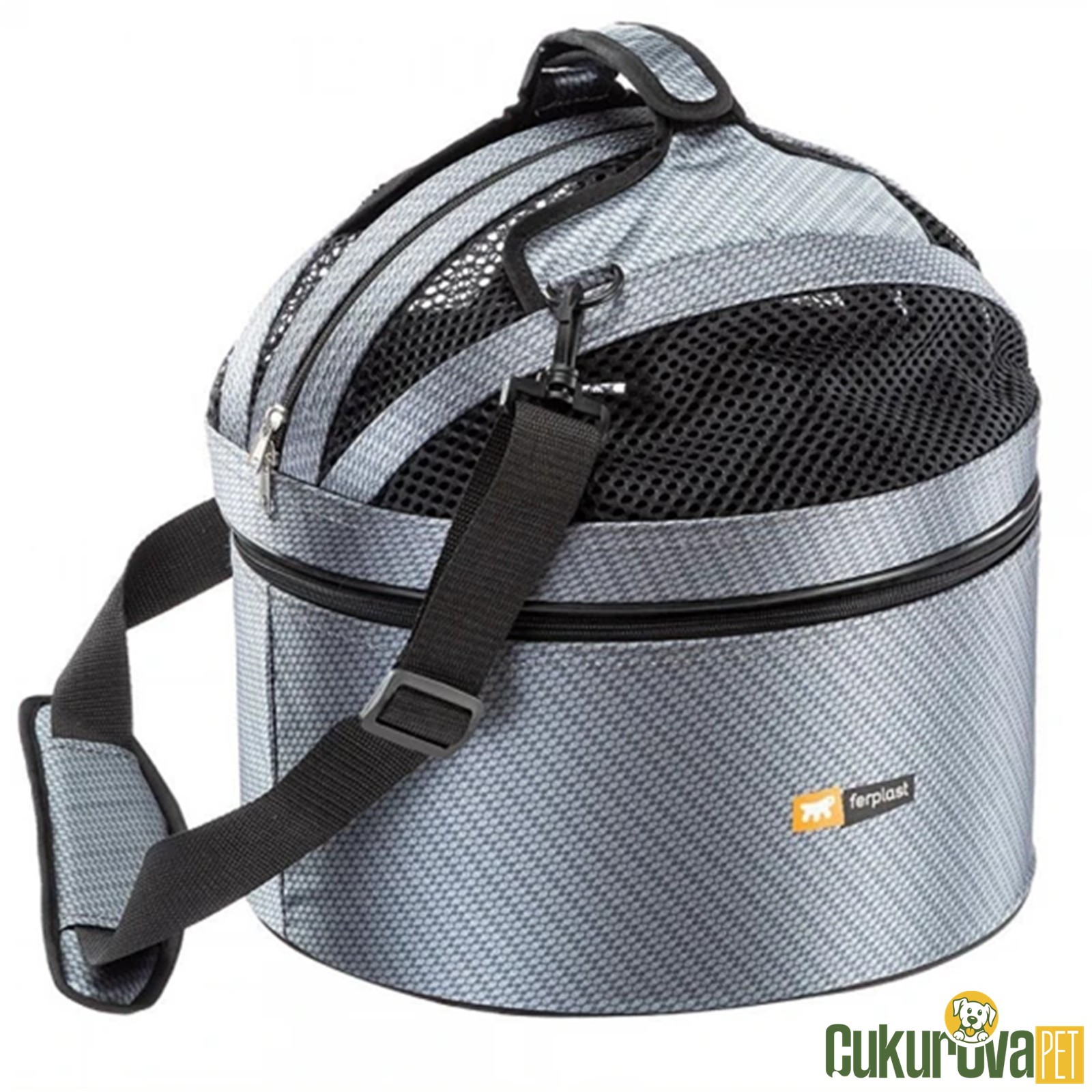 Ferplast Cocotte Kedi̇ & Köpek Taşıma Çantası - Gri̇