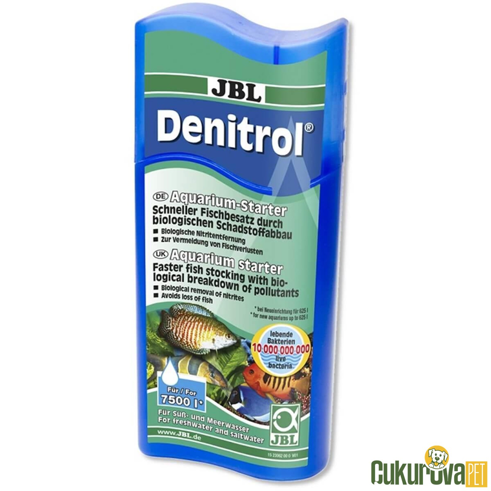 Jbl Denitrol Bakteri Başlatıcı Akvaryum Su Düzenleyici 100 Ml
