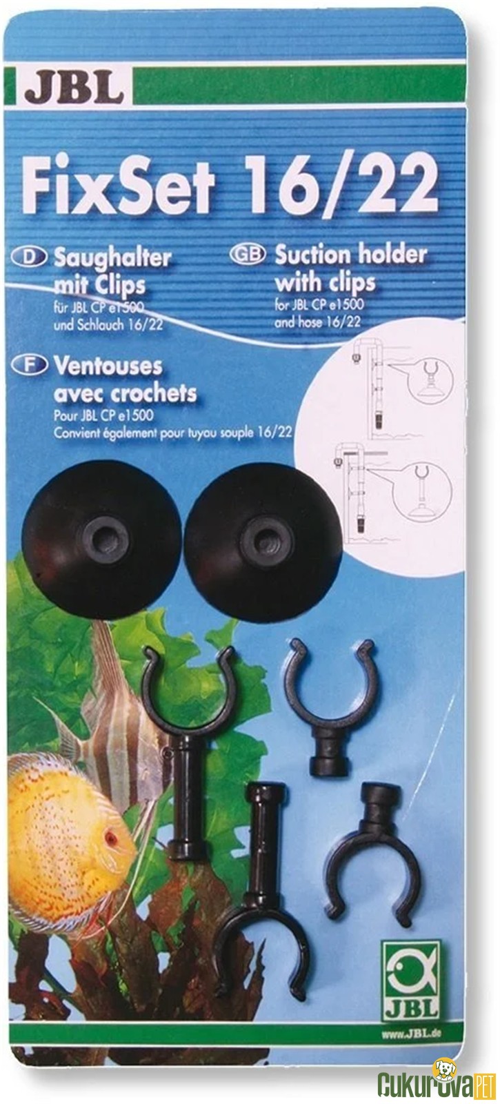 Jbl FixSet Vantuz Seti 16 / 22 Mm